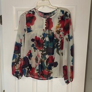 Ana Multicolor Floral Blouse